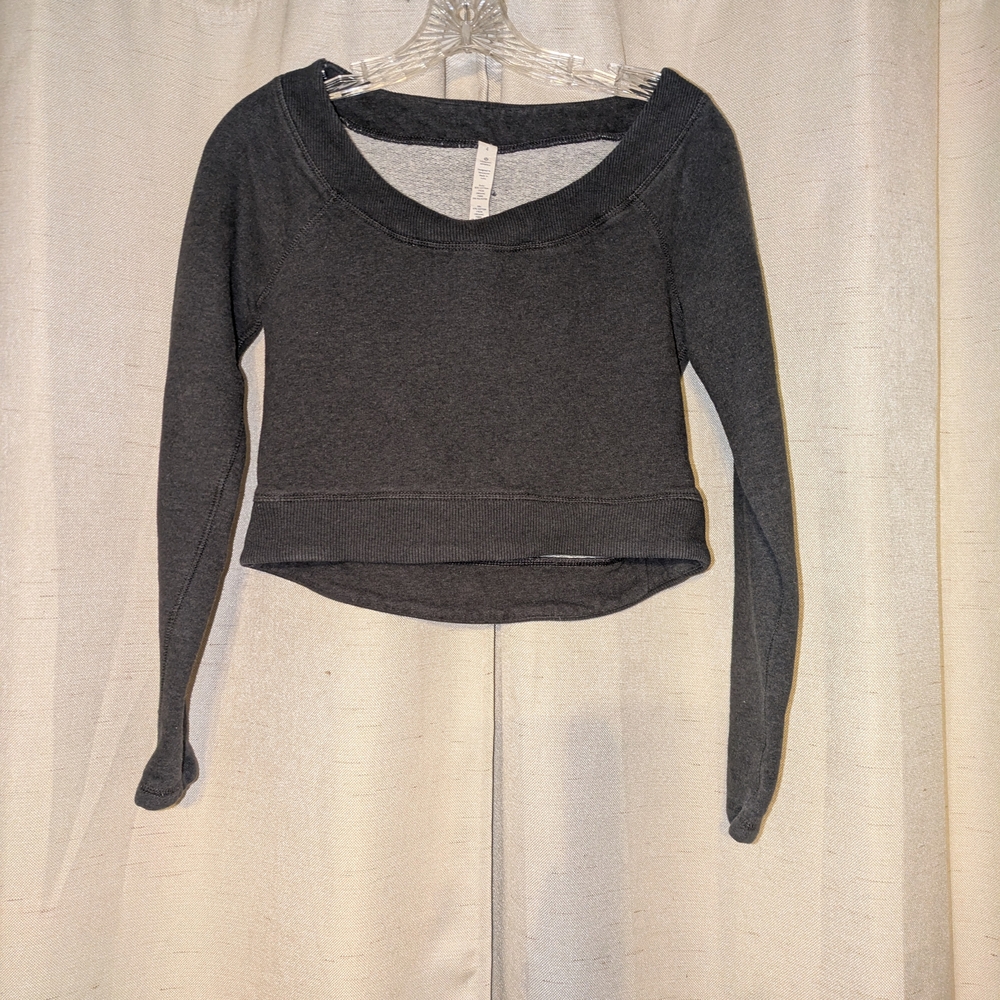 Lululemon Athletica Charcoal Sweatshirt